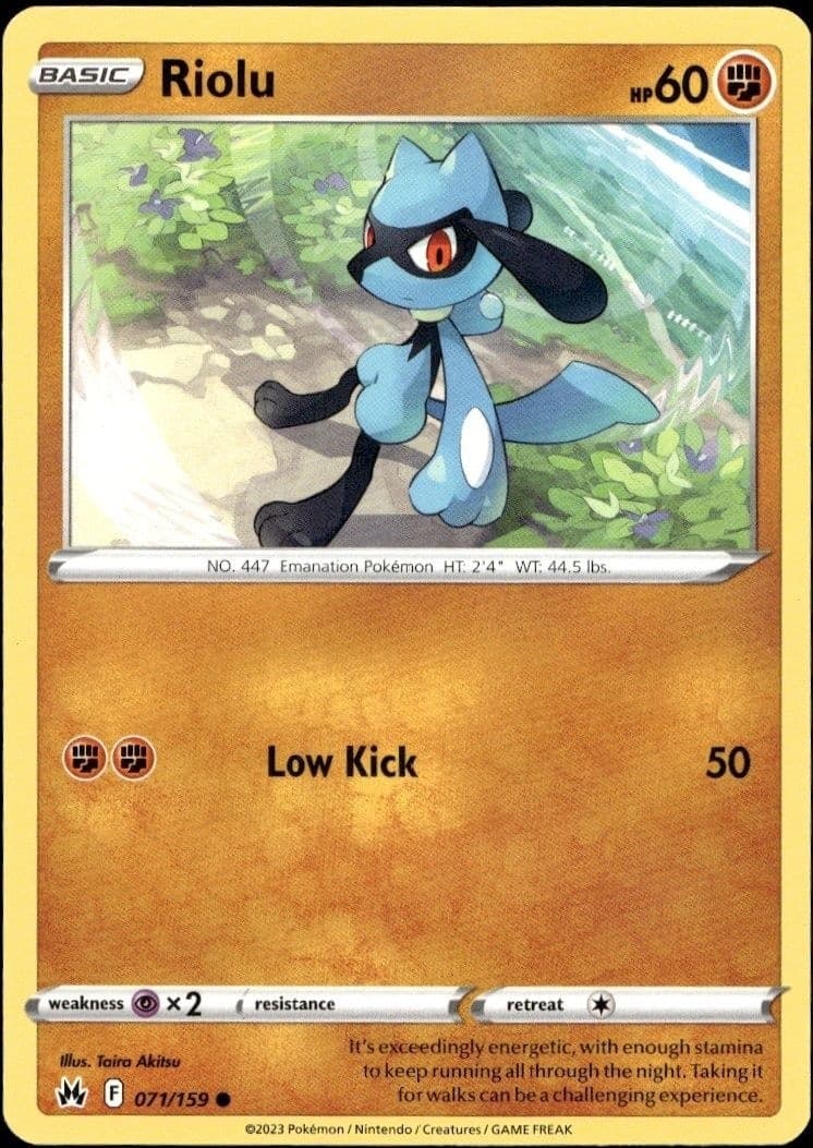 Riolu - Front
