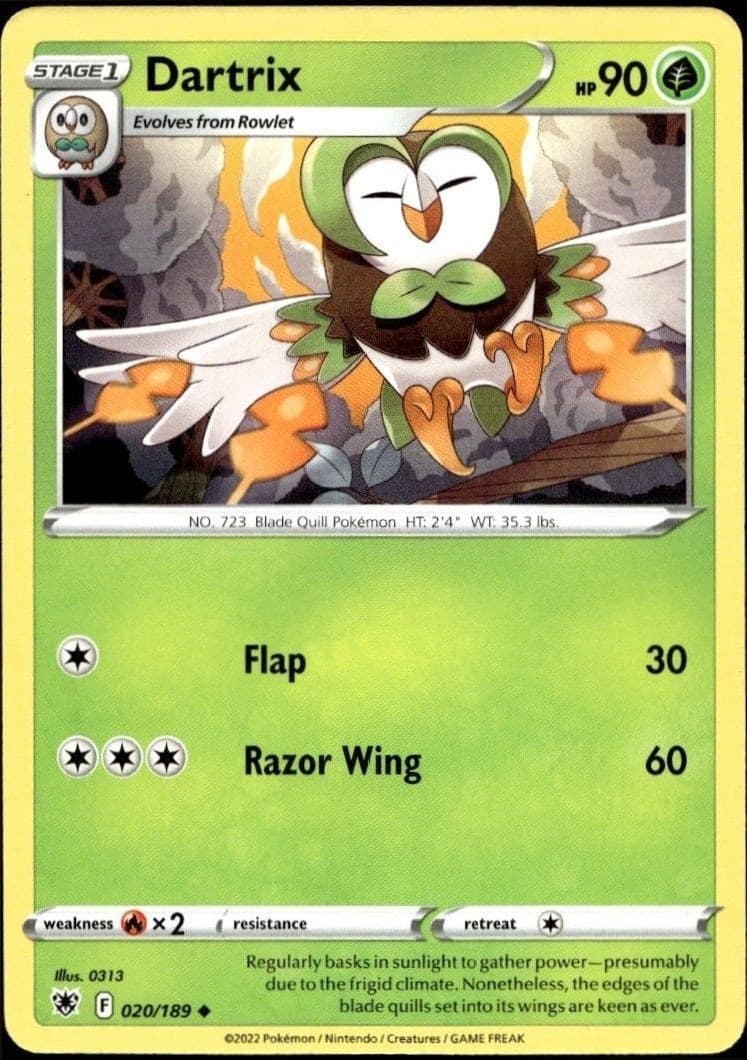 Dartrix - Front