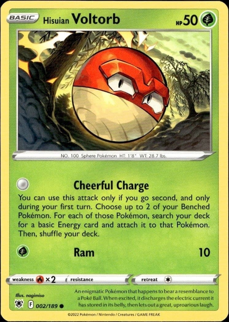 Hisuian Voltorb - Front