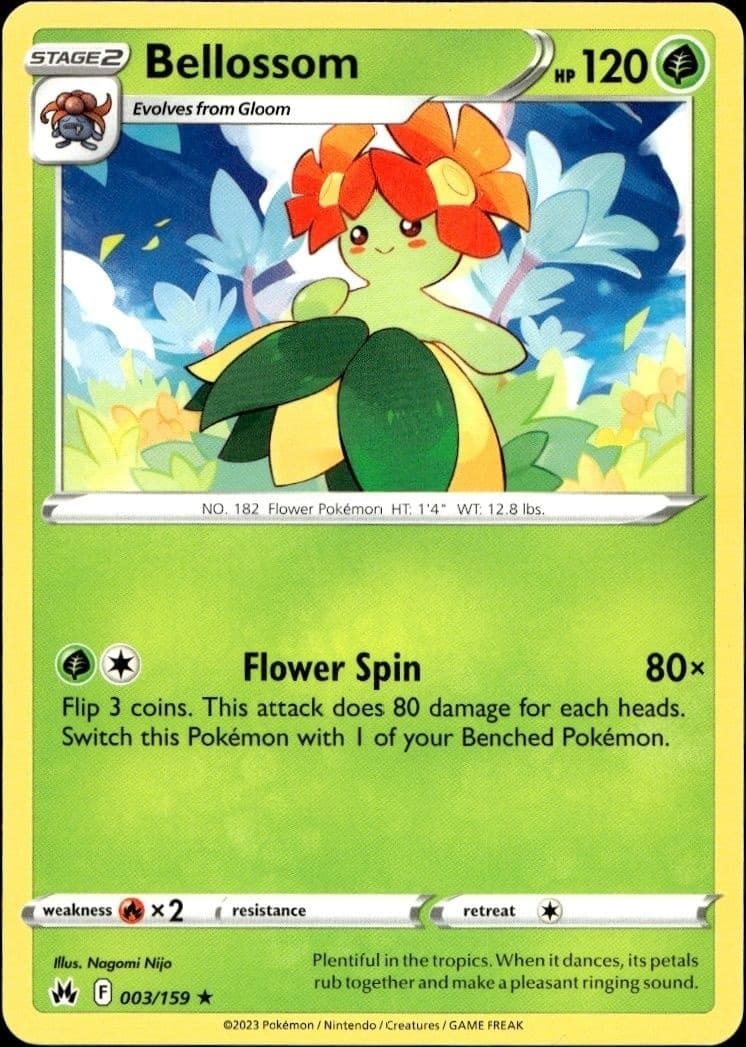 Bellossom - Front