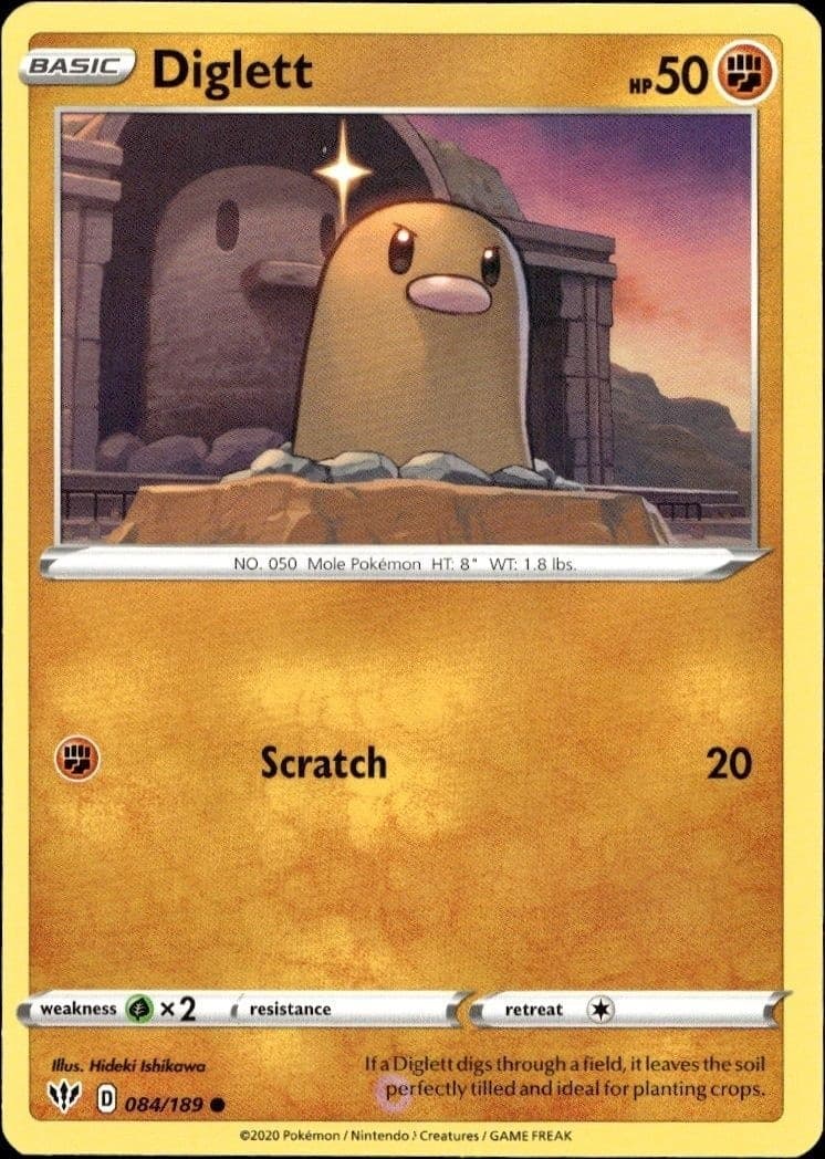 Diglett - Front