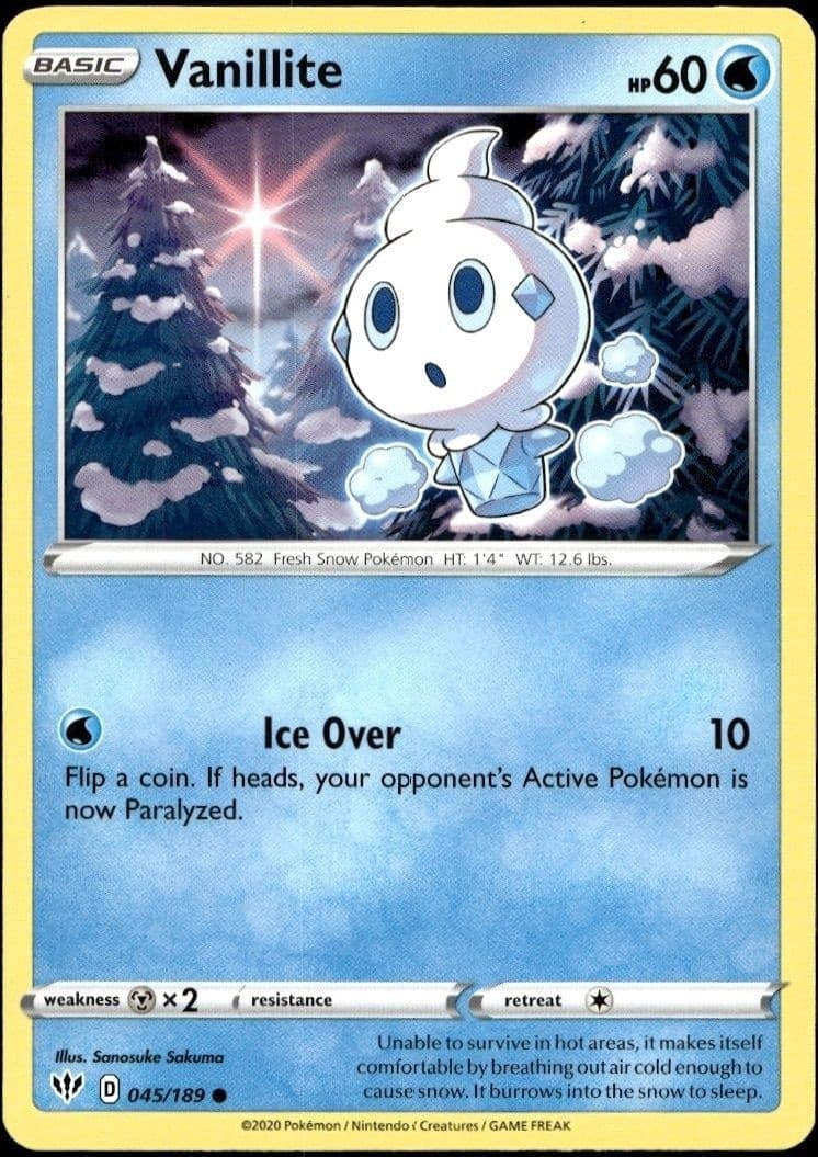 Vanillite - Front
