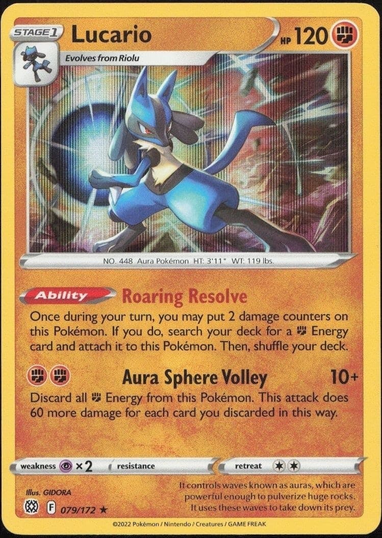 Lucario - Front