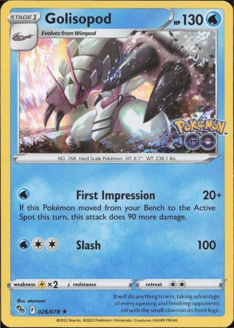 Golisopod - Front