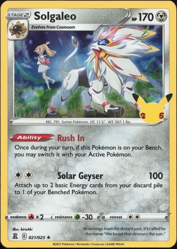 Solgaleo - Front