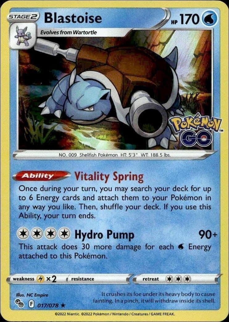 Blastoise - Front