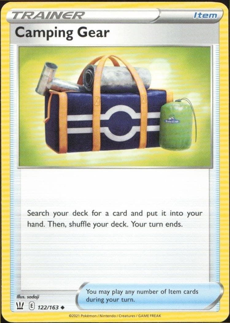 Camping Gear - Front