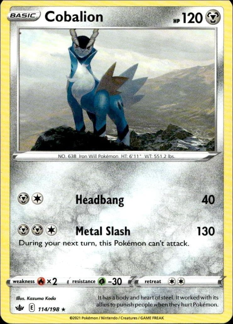 Cobalion - Front
