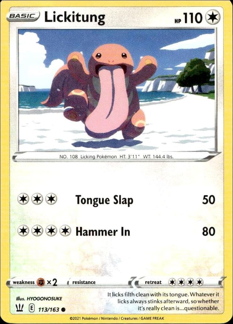 Lickitung - Front