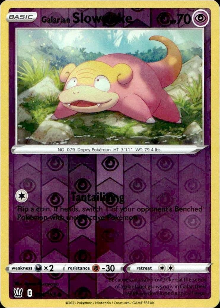Galarian Slowpoke - Front