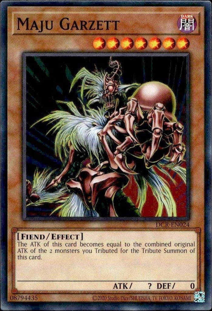 Maju Garzett 2023 Yu-Gi-Oh! Dark Crisis #DCR-EN024 Yu-Gi-Oh! Card - Front 2023 Yu-Gi-Oh! Dark Crisis Maju Garzett #DCR-EN024 Yu-Gi-Oh! card front