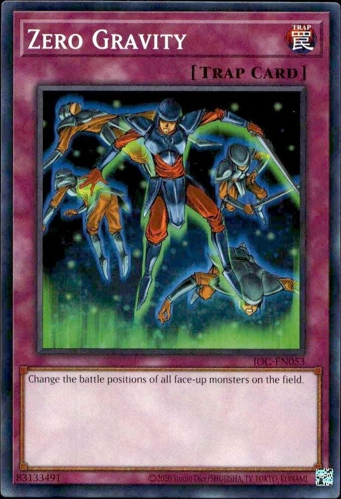 Zero Gravity 2023 Yu-Gi-Oh! Invasion of Chaos #IOC-EN053 Yu-Gi-Oh! Card - Front 2023 Yu-Gi-Oh! Invasion of Chaos Zero Gravity #IOC-EN053 Yu-Gi-Oh! card front