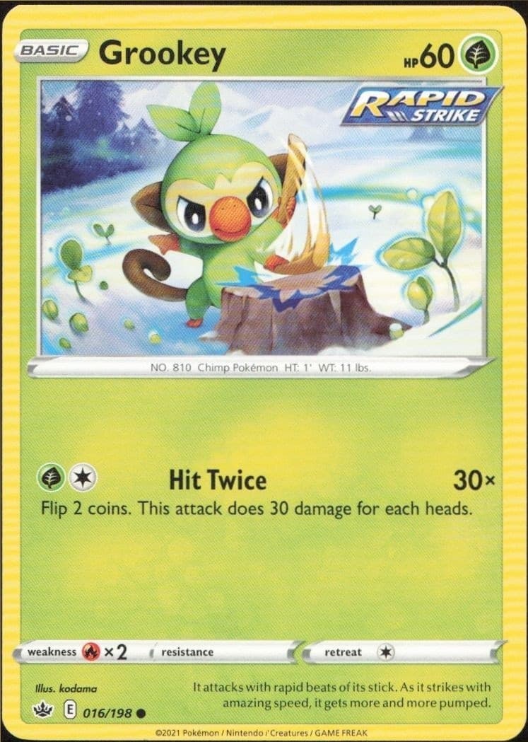 Grookey - Front