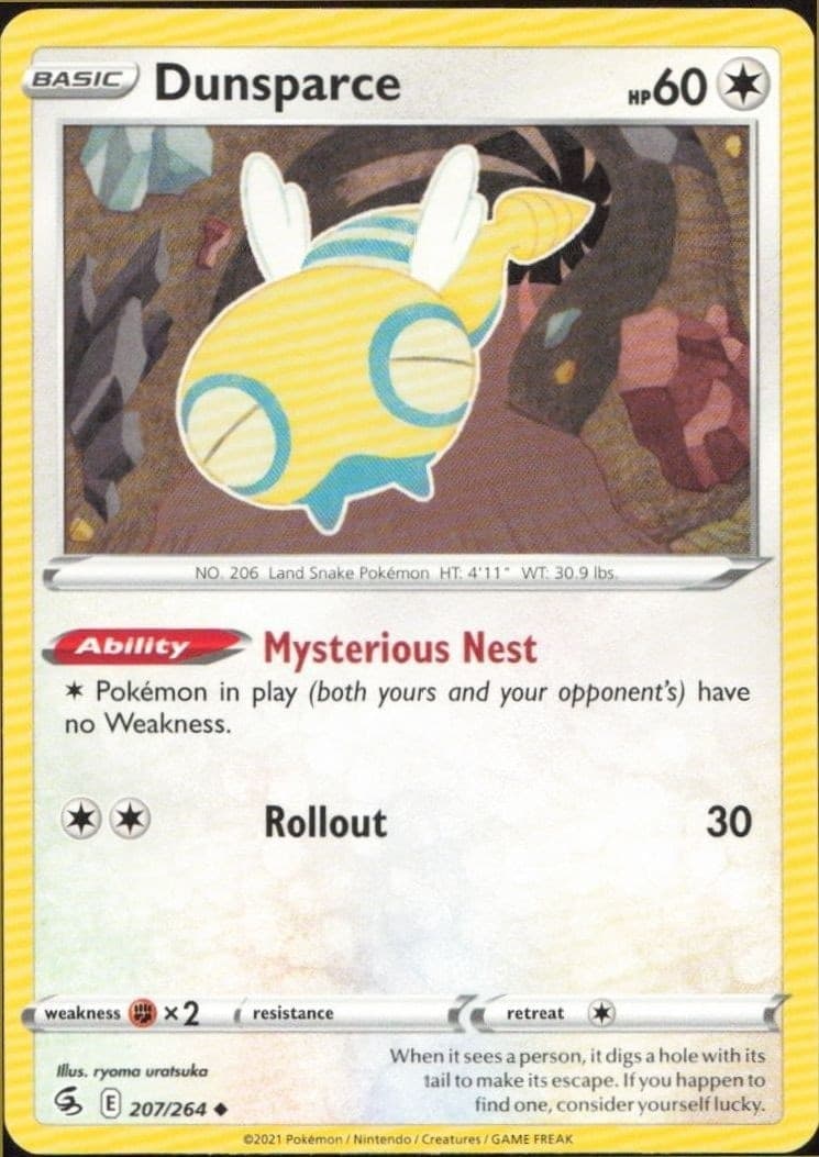 Dunsparce - Front