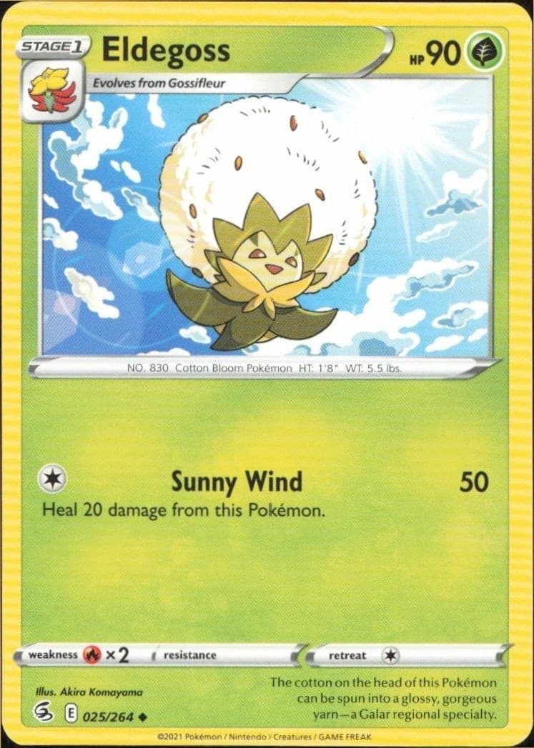 Eldegoss - Front