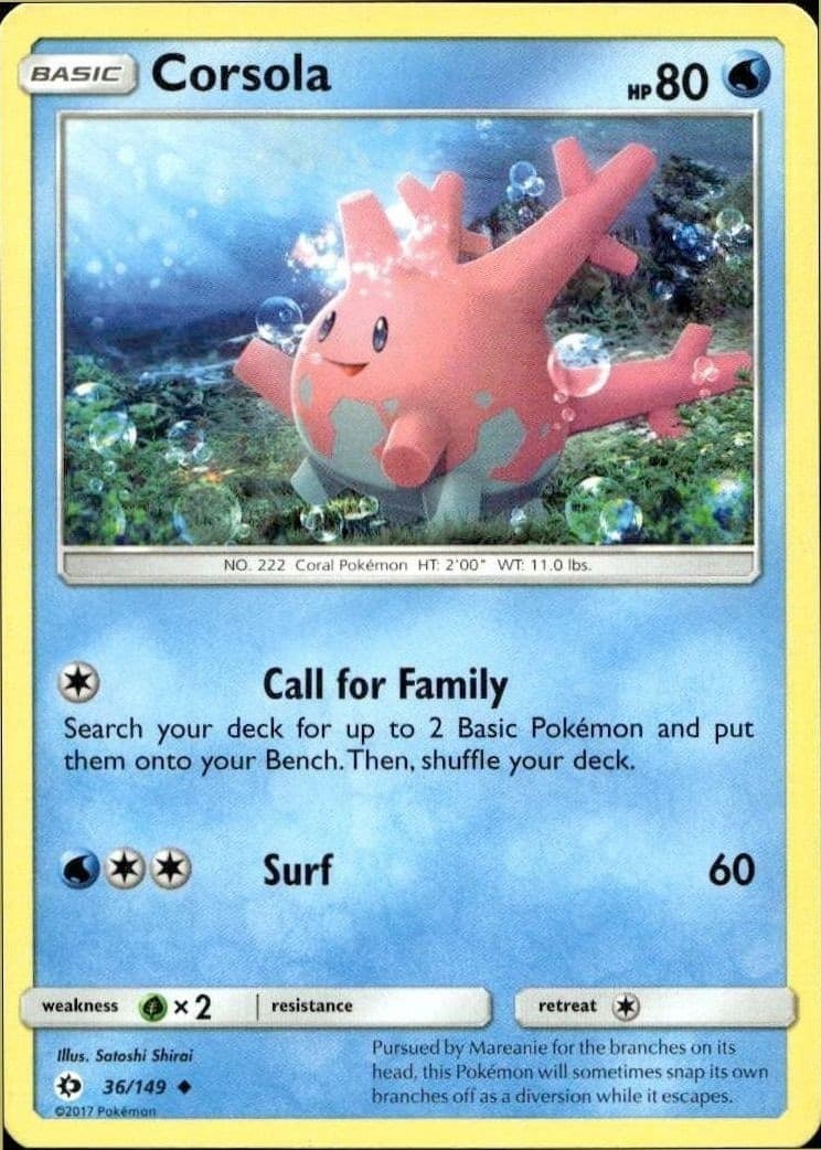 Corsola - Front