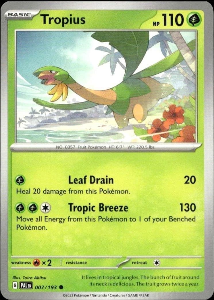Tropius - Front