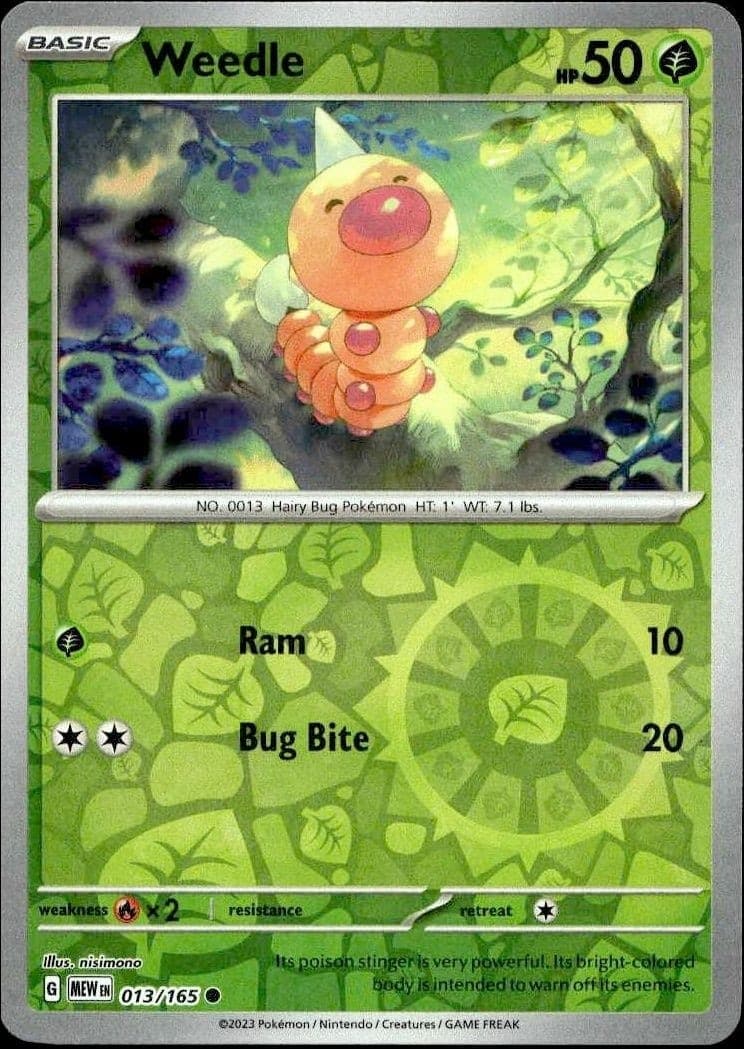 Weedle - Front