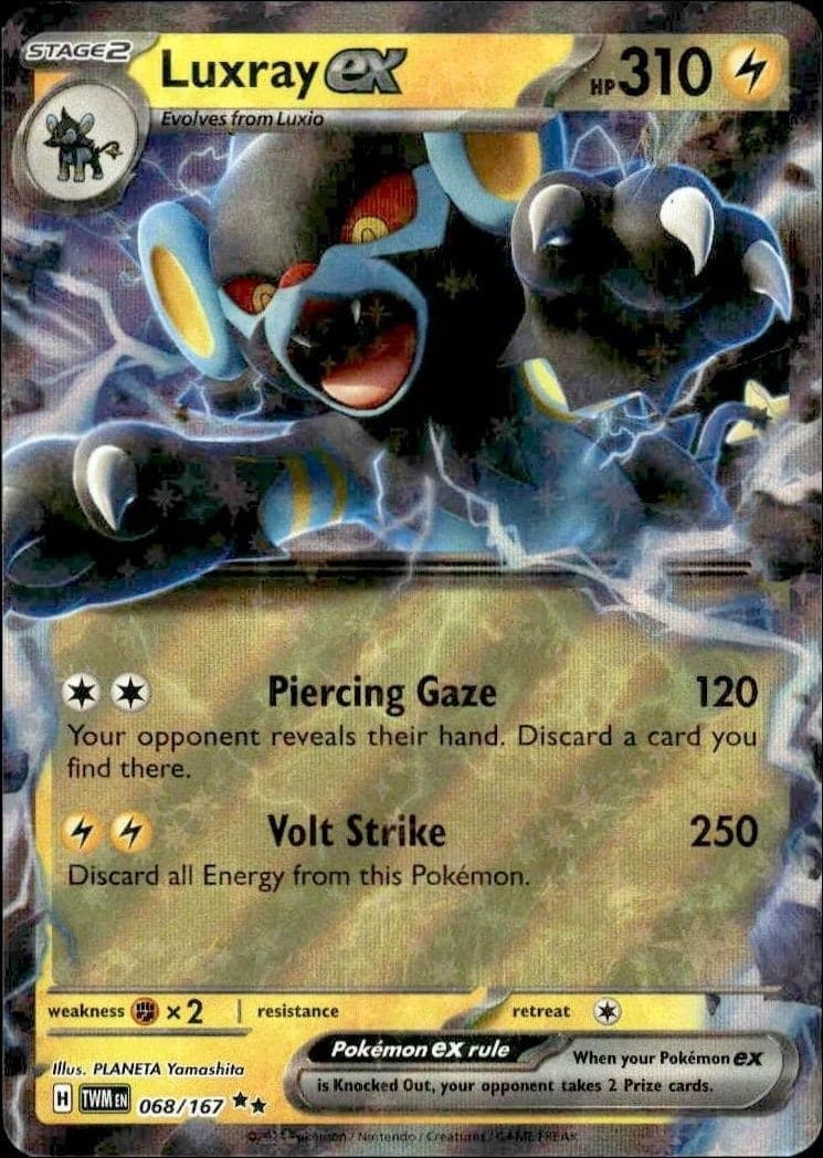Luxray Ex - Front