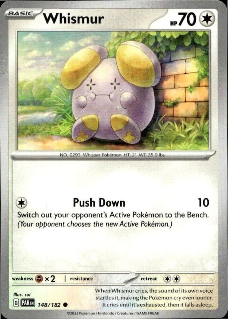 Whismur - Front