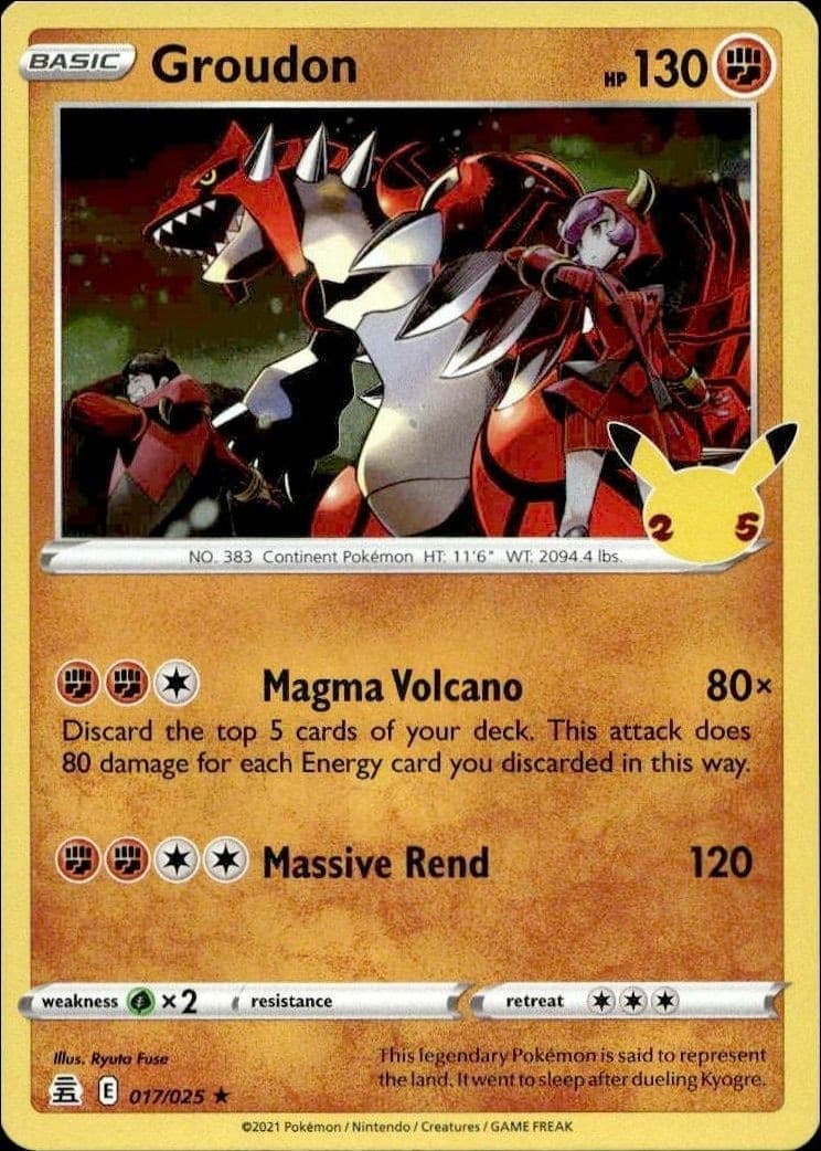 Groudon - Front