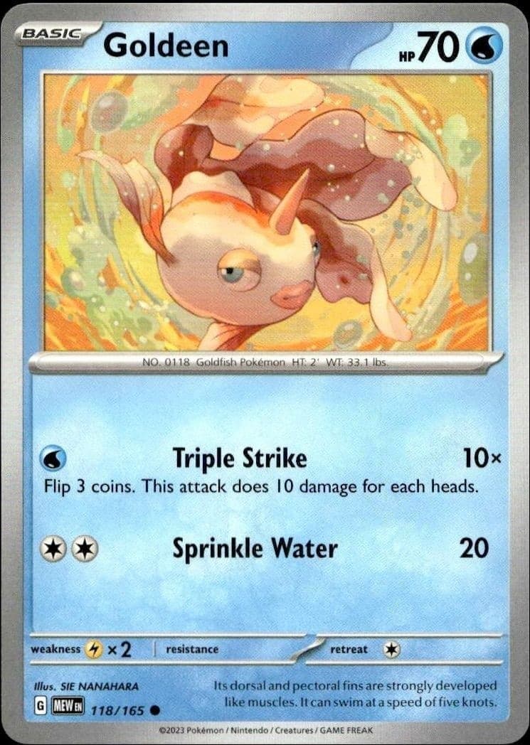 Goldeen - Front