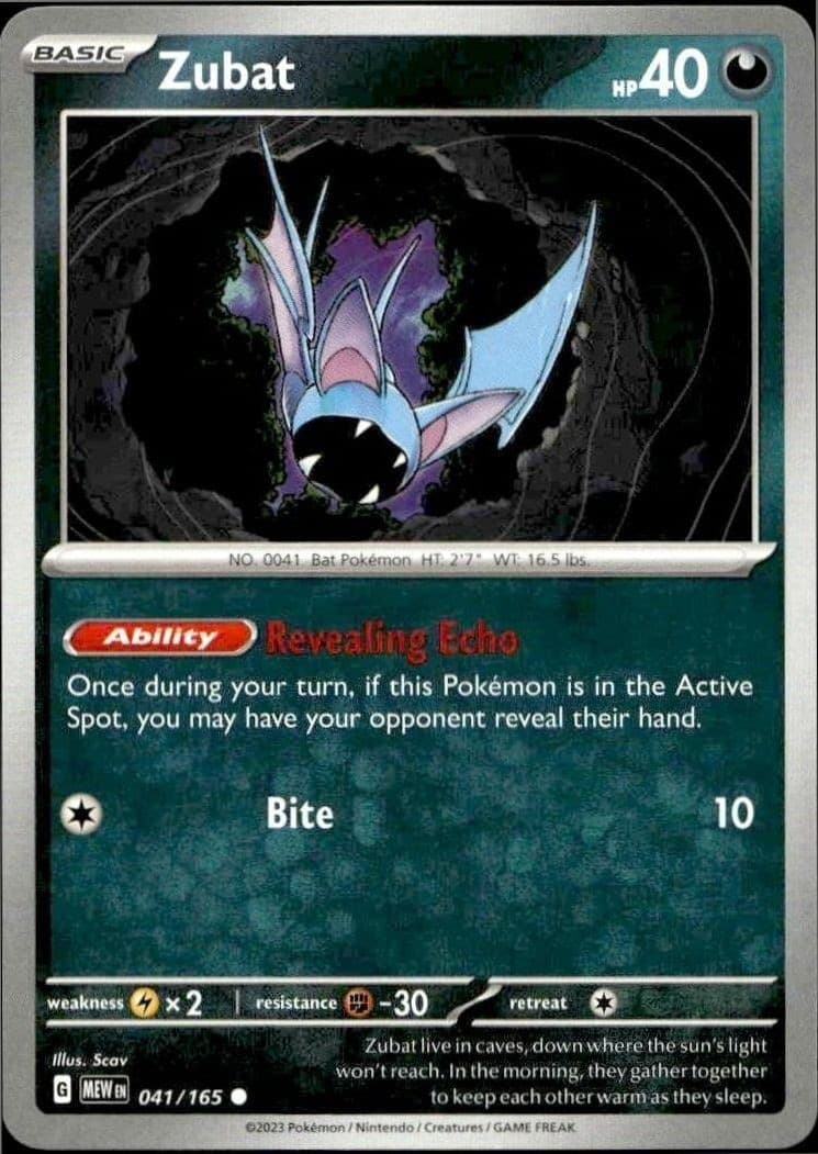 Zubat - Front
