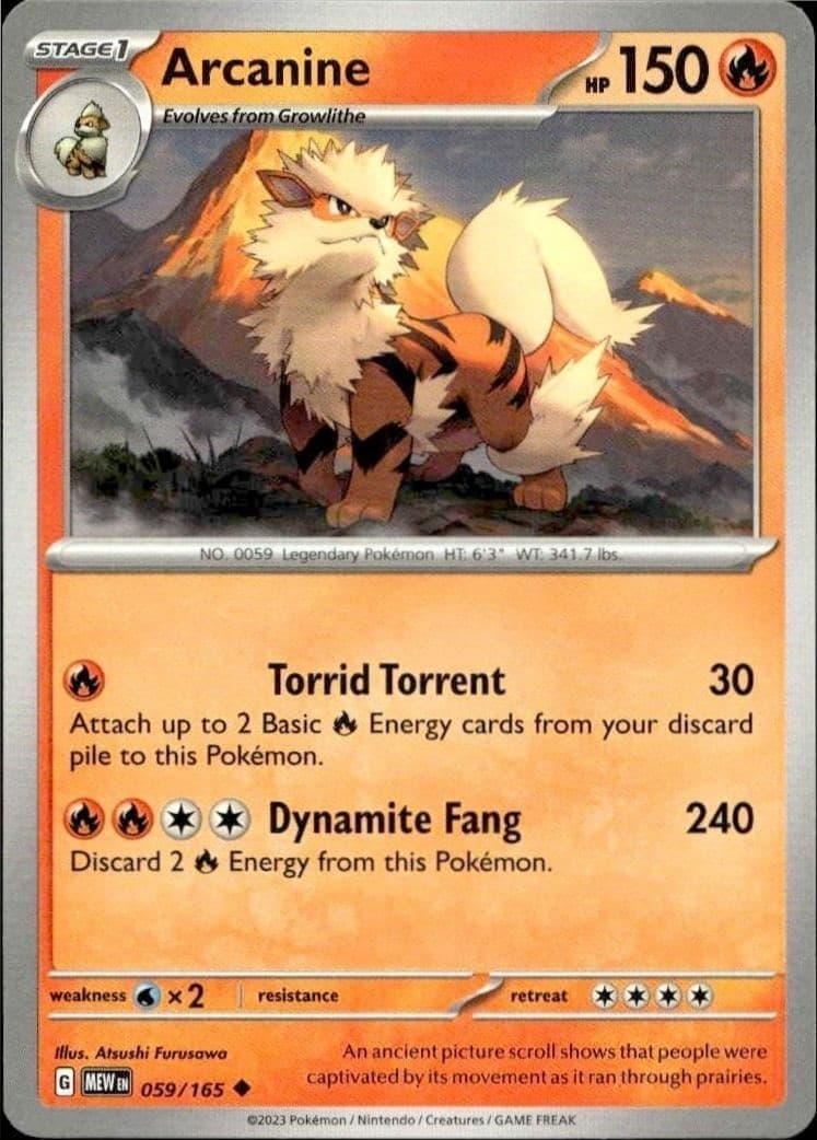 Arcanine - Front