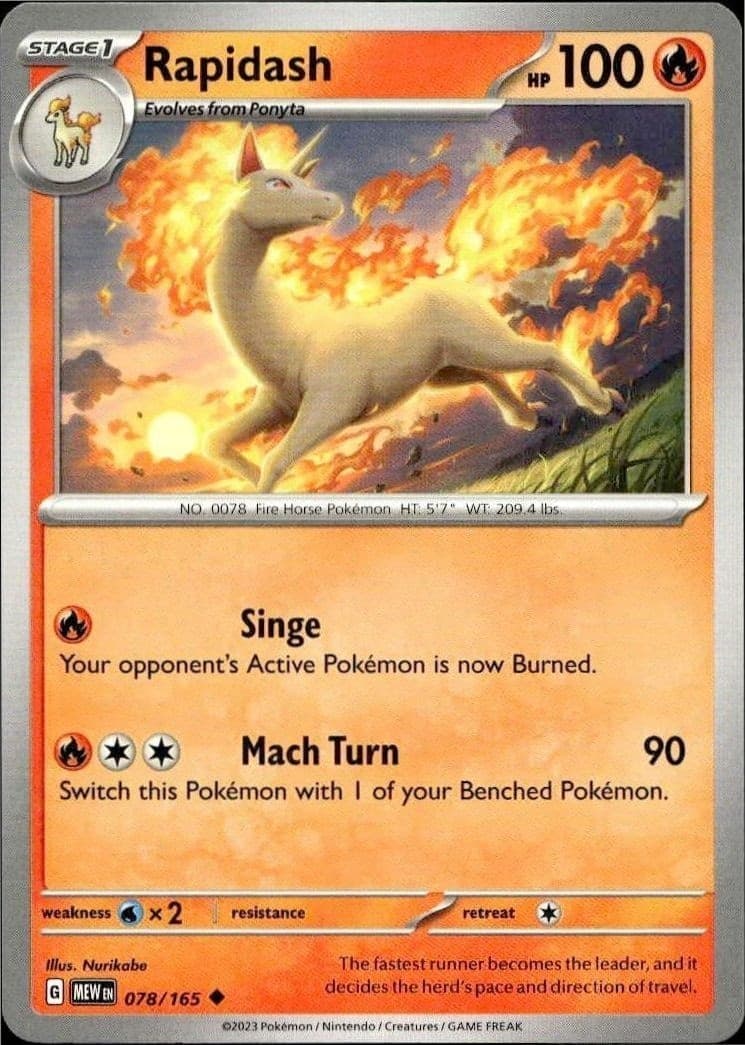 Rapidash - Front