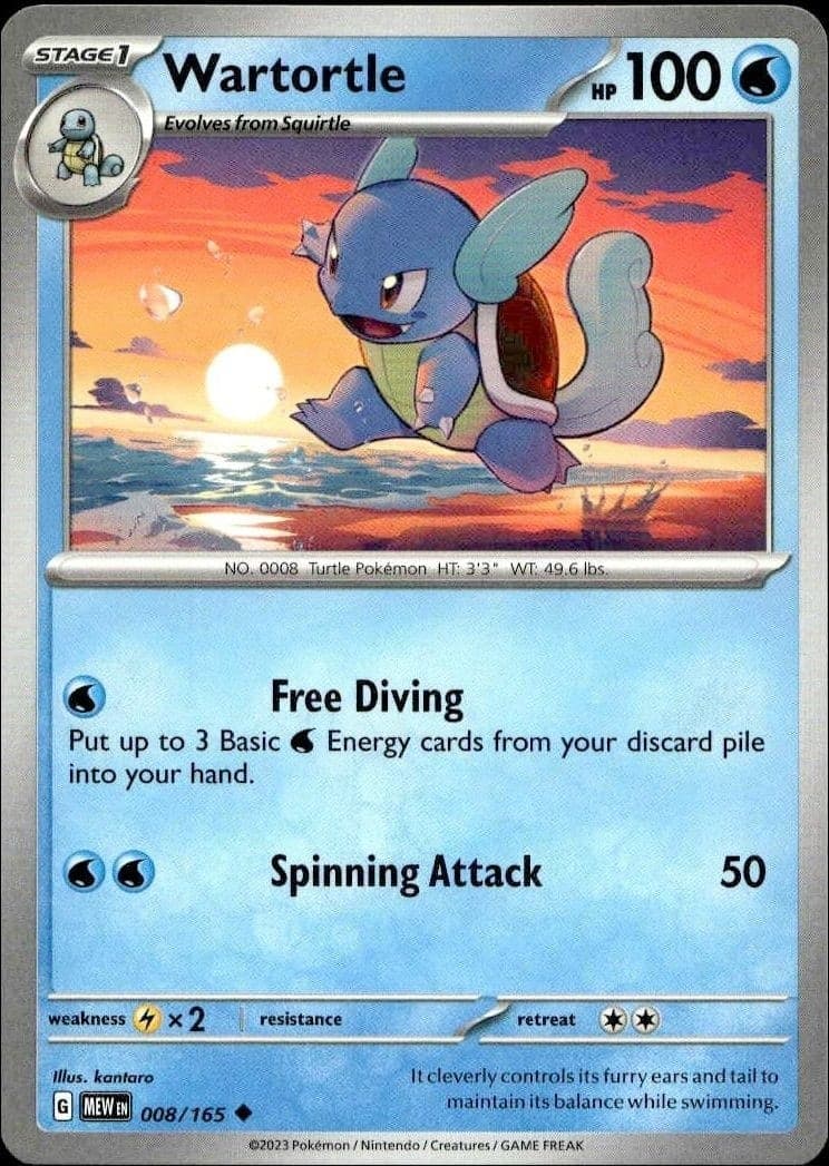 Wartortle - Front