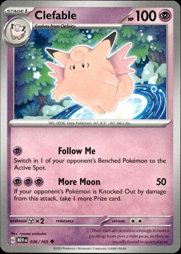 Clefable - Front