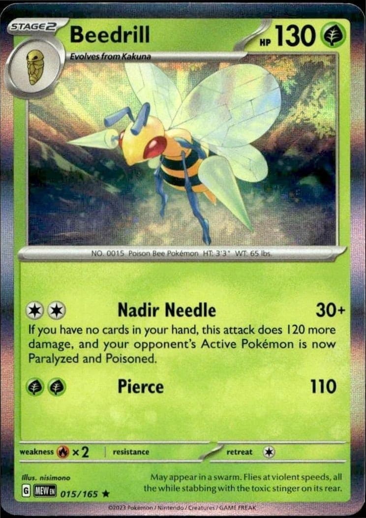 Beedrill - Front
