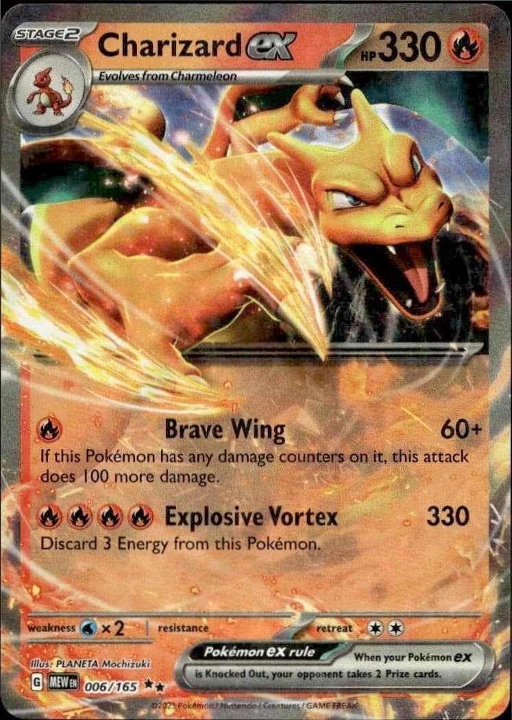 Charizard ex - Front