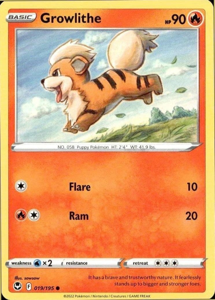 Growlithe - Front