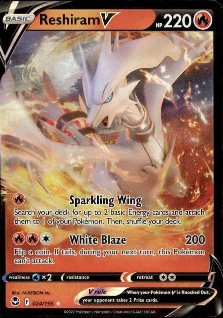 Reshiram V - Front