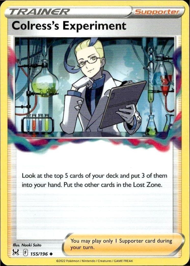 Colress's Experiment - Front