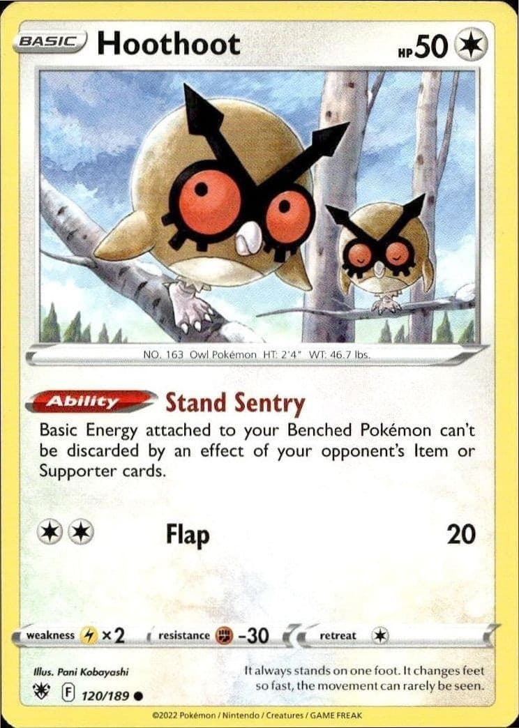 Hoothoot - Front