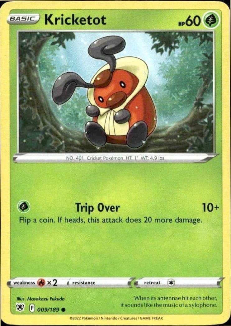 Kricketot - Front