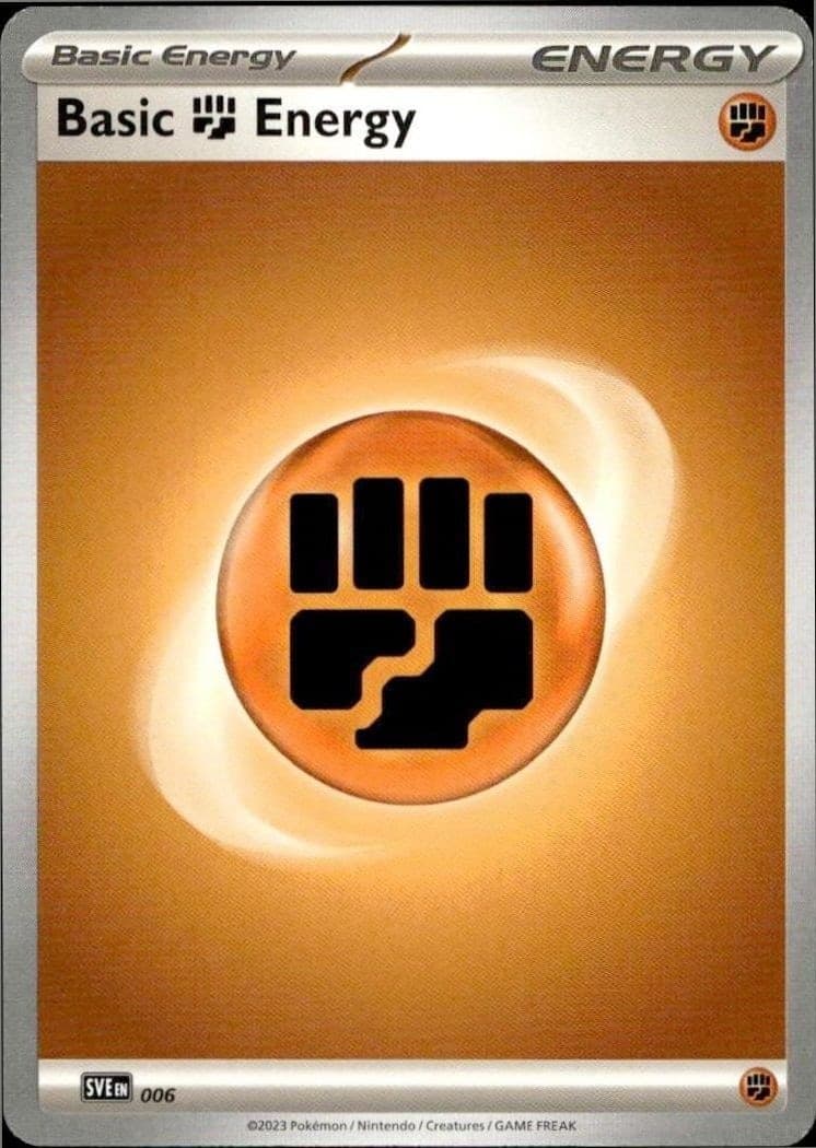 Basic Fighting Energy - Front