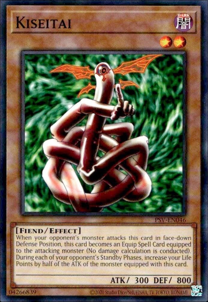 2023 Yu-Gi-Oh Pharaoh's Servant Kiseitai #PSV-EN046 trading card