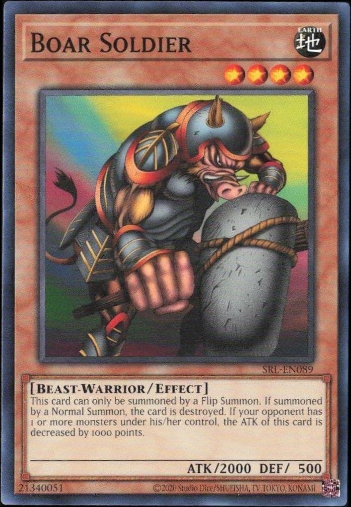 Boar Soldier - Front