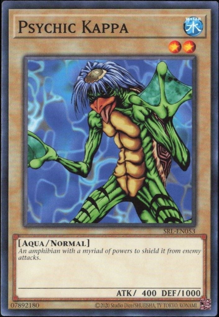 Psychic Kappa 2023 Yu-Gi-Oh! Spell Ruler #SRL-EN053 Yu-Gi-Oh! Card - Front 2023 Yu-Gi-Oh! Spell Ruler Psychic Kappa #SRL-EN053 Yu-Gi-Oh! card front