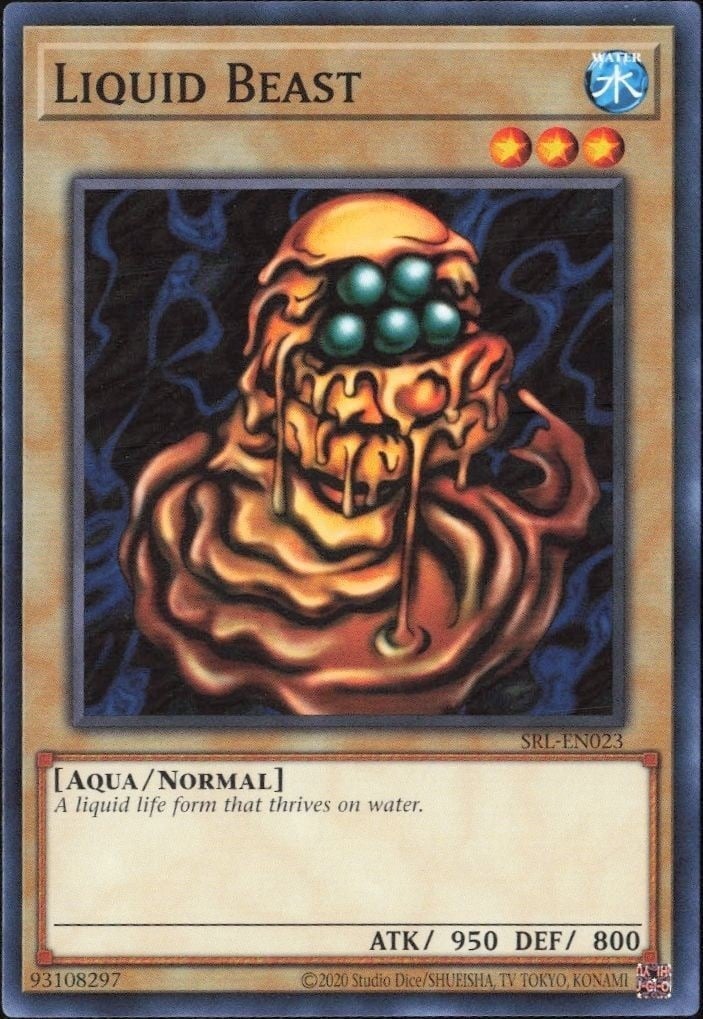 Liquid Beast 2023 Yu-Gi-Oh! Spell Ruler #SRL-EN023 Yu-Gi-Oh! Card - Front 2023 Yu-Gi-Oh! Spell Ruler Liquid Beast #SRL-EN023 Yu-Gi-Oh! card front