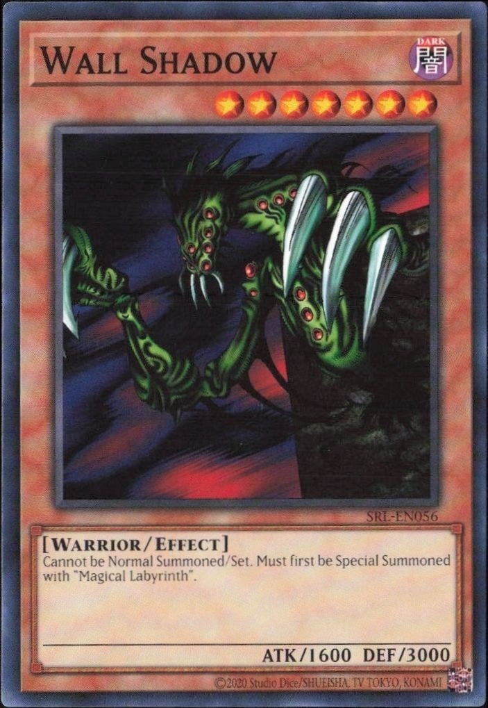 2023 Yu-Gi-Oh Spell Ruler Wall Shadow #SRL-EN056 trading card