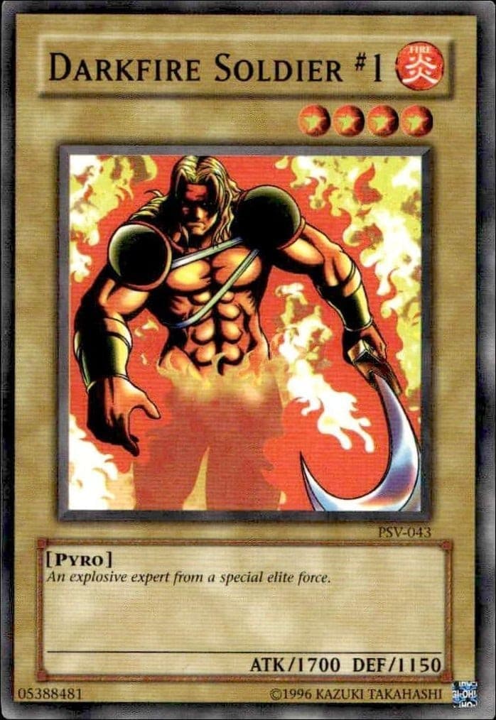 Darkfire Soldier #1 - Front