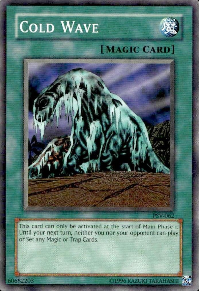 2002 Yu-Gi-Oh Pharaoh's Servant Cold Wave #PSV-062 trading card