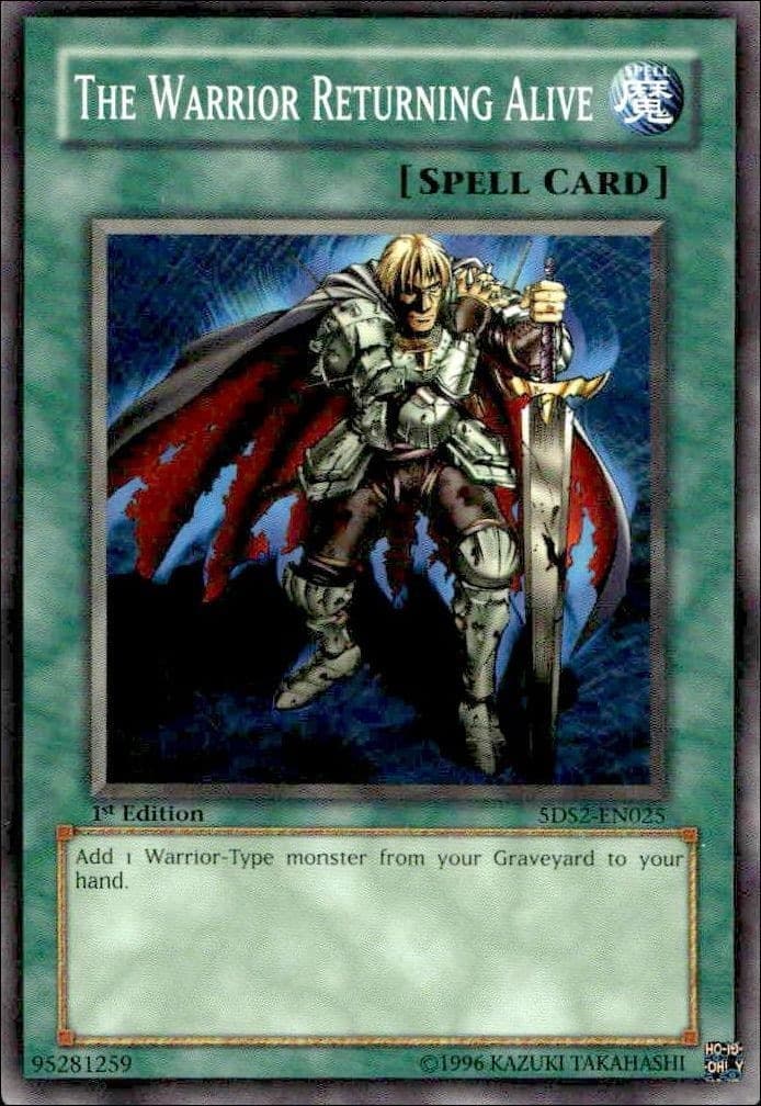 The Warrior Returning Alive - Front