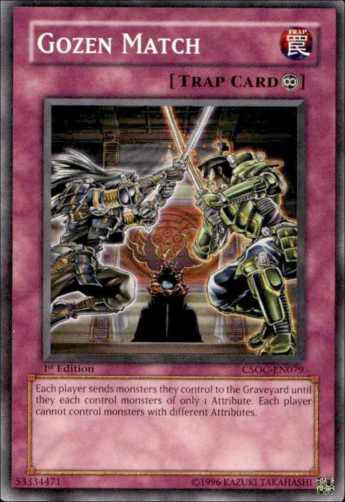 Gozen Match - Front