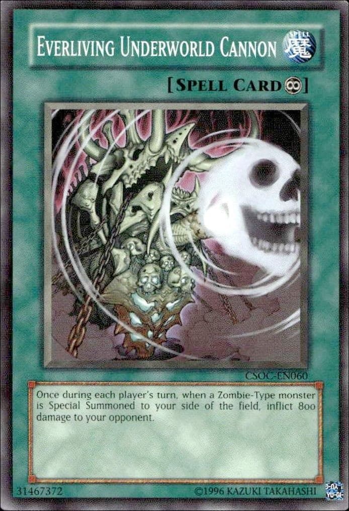 Everliving Underworld Cannon - Front