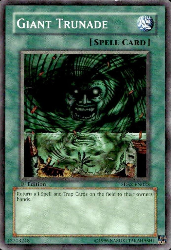 2009 Yu-Gi-Oh 5d's Starter Deck 2009 Giant Trunade #5DS2-EN023 trading card